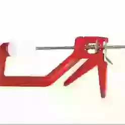 One Handed Plastic Pad G Clamp 4"